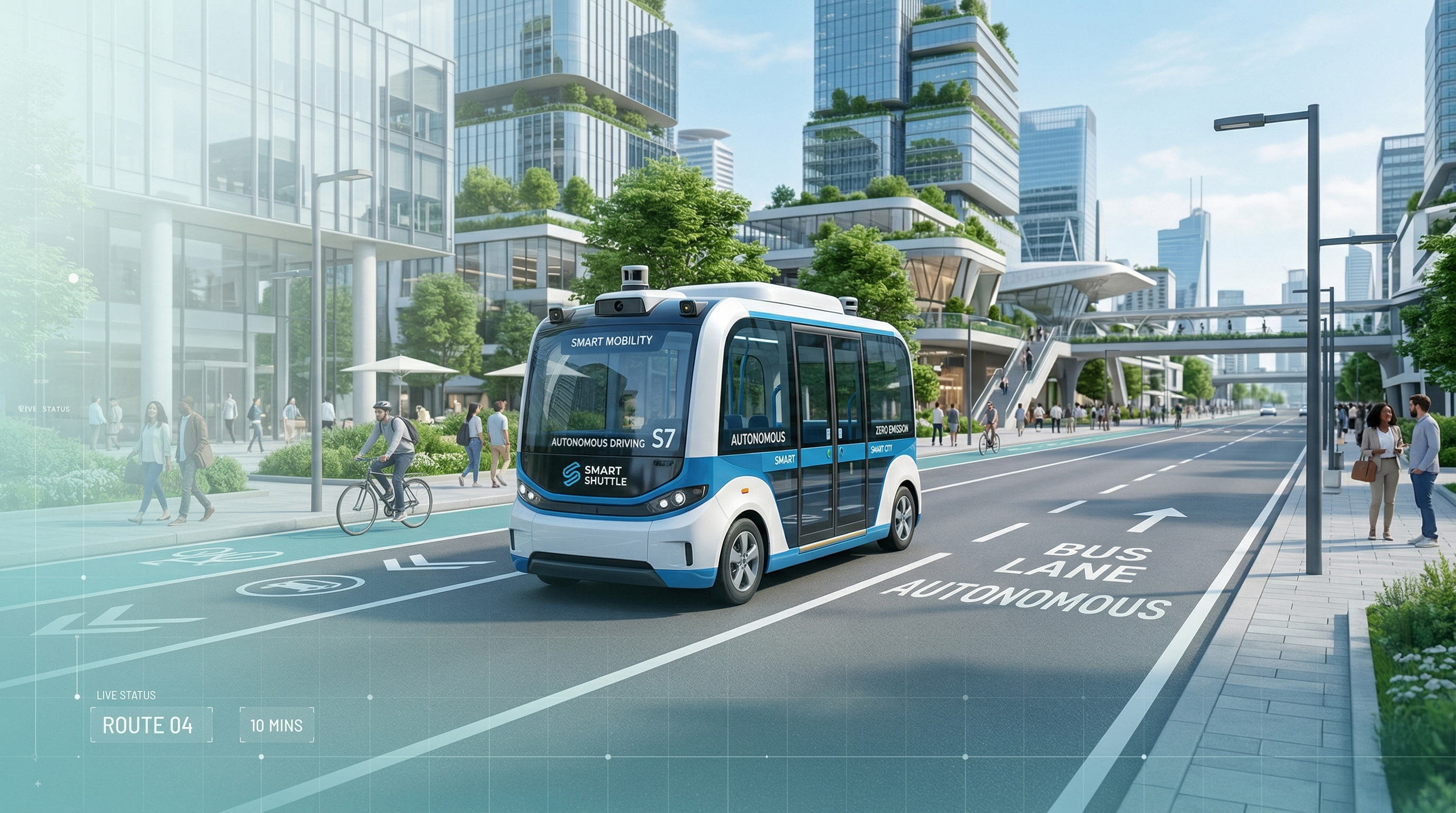 Original Qingpu autonomous shuttle analysis overview